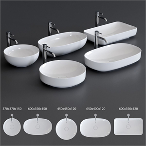 Alice Ceramica Form Washbasin
